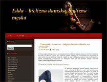 Tablet Screenshot of edda.com.pl
